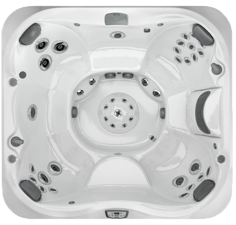 Jacuzzi J-365 ulkoporeallas ylhäältä