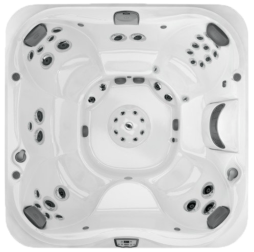 Jacuzzi J-385 ulkoporeallas ylhäältä